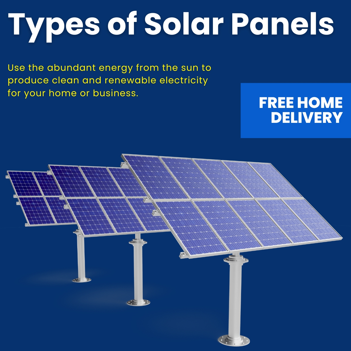 Types of Solar Panels and Their Advantages in Delhi | Sunday Solar Power